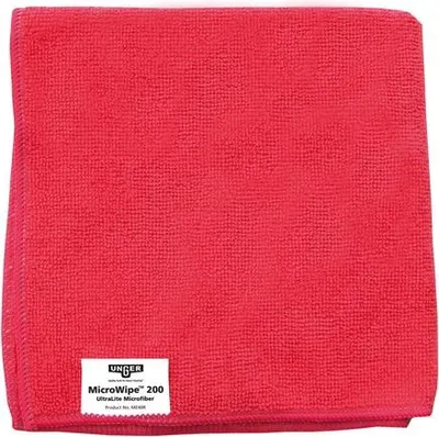 Produktbild von Unger MicroWipe 2000 rot 40x40cm