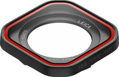 Produktbild von Insta360 Ace Pro 2 Lens Guard, Kameraobjektivschutz, 40 g, Schwarz, Rot, Transparent