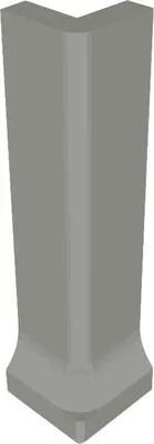 Produktbild von Außenecke für Hohlkehlsockel grau 3 x 10 cm