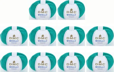 Image de Fil DMC "Woolly" en Laine – 100% laine d'Australie, n° 488 (Couleur 74)