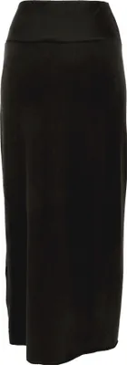 Produktbild von Schmaler Elfenrock, Langer Rock - Schwarz, Damen, Elasthan,Viskose, Größe: M/L