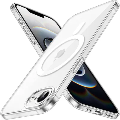 Produktbild von Hülle MagSafe für iPhone 17e Clear Case Handy Magnet Silikon Durchsichtig Cover