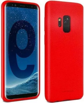 Produktbild von I-Jelly Hülle für Samsung Galaxy S9 - Rote TPU Schutzhülle KP26980