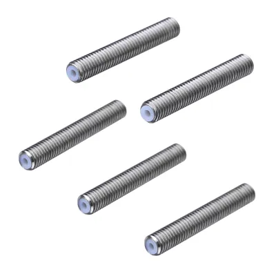 Obrázok produktu pre M6 hrdlo trysky PTFE rúrka príslušenstvo pre 3D tlačiareň MK8 Extruder 1,75 mm (M6 * 40 mm)