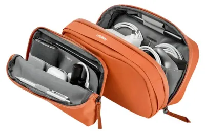 Image de Orbitkey 2-in-1 Tech Pouch -tarvikelaukku, terrakotta