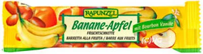 Produktbild von Rapunzel Fruchtschnitten versch. SortenBanane-Apfel