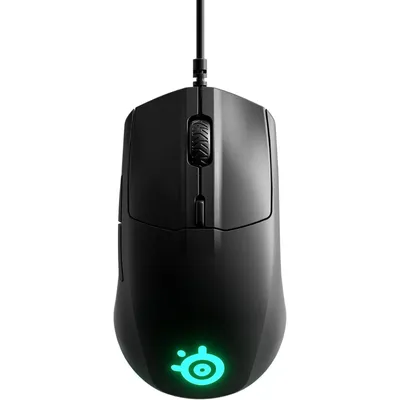 Obrázok produktu pre Steelseries Rival 3, Pravoruké, Optický, USB Typ-A, 8500 DPI, 1 ms, Čierna