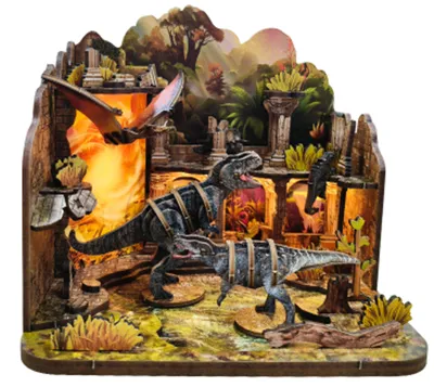 Produktbild von 2Kids Toys – Miniaturhaus – Dinosaurierburg