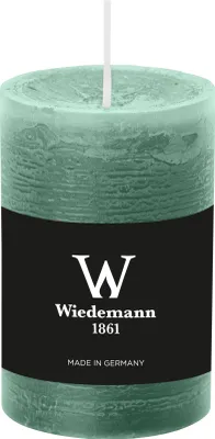 Produktbild von 281004.118 8 Stück durchgefärbte Stumpenkerzen (H x Ø) 100 x 68 mm, Farbe Eukalyptus, mit ASF zum A