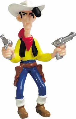 Immagine prodotto di Lucky Luke con 2 pistole - figura di gioco