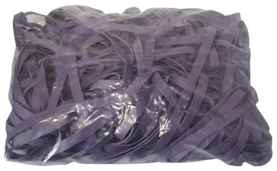 Produktbild von 1 kg Gummiringe lila 300 mm Ø 1,2 x 10 mm breit