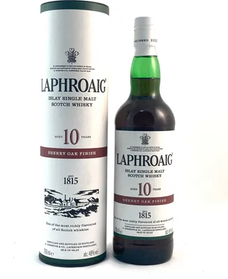 Produktbild von Laphroaig 10 Years Sherry Oak Finish + Box 700ml 48% Vol.