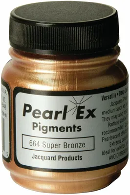 Produktbild von Jacquard Pearl Ex Pigment 21 g Super Bronze kreatives Pulver