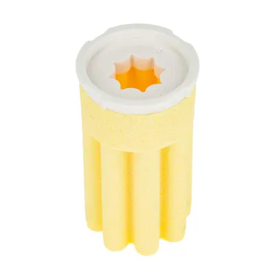 Produktbild von Heizölfiltereinsatz (SIKU) Sinter-Kunststofffilter 50 µm, gelb, Sternform