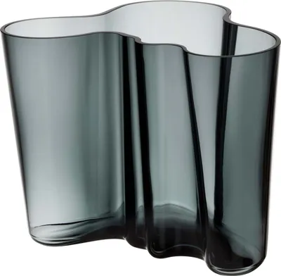 Produktbild von Iittala Alvar Aalto Vase - 160 mm - Grau 1020905