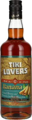 Produktbild von Tiki Lovers Banana Spirit Drink 42% Vol. 0,7l