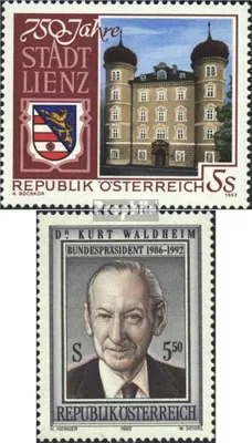 Produktbild von Briefmarken Österreich 1992 Mi 2070,2072 (kompl.Ausg.) postfrisch Sondermarken