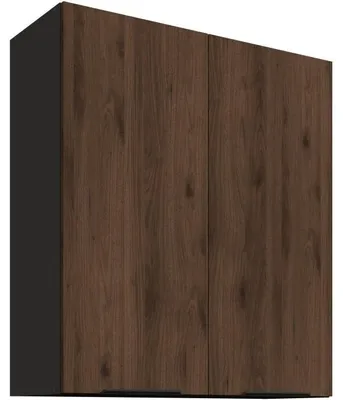 Produktbild von Hängeschrank 80 SILVIA 20 schwarz / okapi eiche