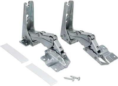 Produktbild von ORIGINAL Bosch Balay Constructa Siemens Neff 481147 00481147 Scharnierset Satz Kühlschrank 3702 3306 3703 3307 5.0 wie Miele 5546050 Electrolux 407131425/8 Küppersbusch 430332
