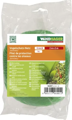 Produktbild von Windhager Vogelschutznetz Rational 5 x 2 m