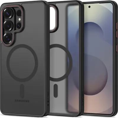 Obrázek produktu pro Pouzdro Tech-Protect MagCam MagSafe pro Samsung Galaxy S26 Ultra - černé a červené