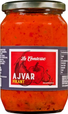 Immagine prodotto di Ajvar, purea di paprika piccante con melanzane, 690 g