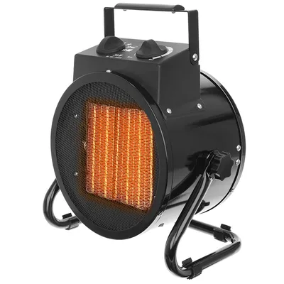Immagine prodotto di Riscaldatore elettrico da costruzione 3 modalità di funzionamento Mobile portatile 3kW 3000W per casa ufficio officina campeggio garage 11022