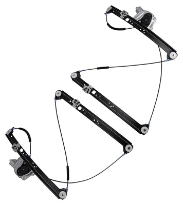 Imagen del producto de 2 elevadores eléctricos para ventanas delanteras, compatibles con BMW X5, modelos de 2000 a 2006