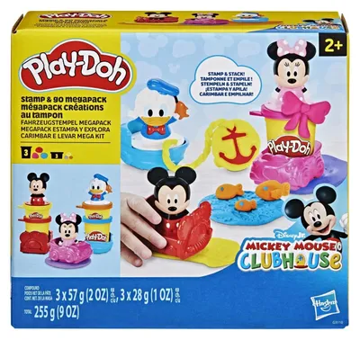 Obrázok produktu pre Play-Doh G31105L00, 2 rok / roky, Akrylonitrilbutadienstyren (ABS), Polypropylén (PP), Polyetylen, 6 kusov