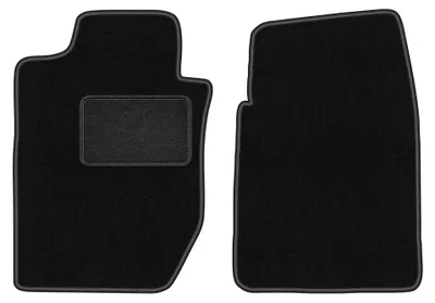 Obrázok produktu pre Predné velúrové koberce pre: Dodge Durango I 1997-2003 (SUV) – 2 ks, čierne, na mieru – Wielganizator LUX
