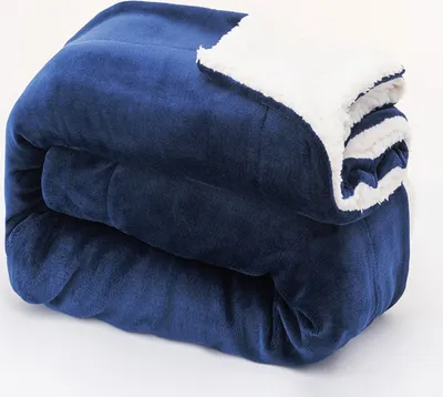 Produktbild von MEGAGROUP Kuscheldecke Tagesdecke Flano 130x160 cm doppellagig dunkelbrau