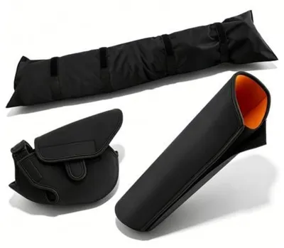 Immagine prodotto di Set di protezione per e-bike, composto da 3 elementi: coperture in neoprene impermeabili per batteria, motore e manubrio
