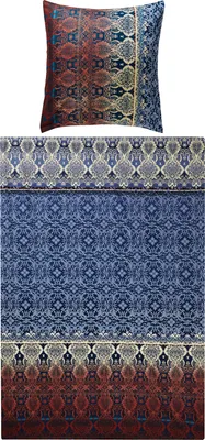 Produktbild von REDBEST Bettwäsche blau 1x 155x220 cm + 1x 80x80 cm