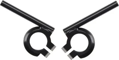 Imagen del producto de 2 soportes para intermitentes, color , de 12 mm, para la parte delantera, con rosca M10, compatibles con los modelos Simson S50, S51 y S70 | Citomerx
