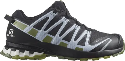 Produktbild von SALOMON SHOES XA PRO 3D v8 GTX W Black/Gree Black/Green Moss/Zen Blue 37.5