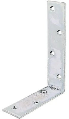 Immagine prodotto di Alberts 334055 Angolo di trave, zincato, passivato a film spesso, 120 x 180 x 40 mm