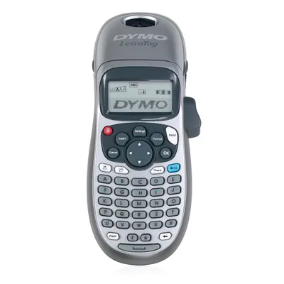 Produktbild von DYMO Beschriftungsgerät LetraTag LT-100H SILVER inkl. 4 AA Batterien