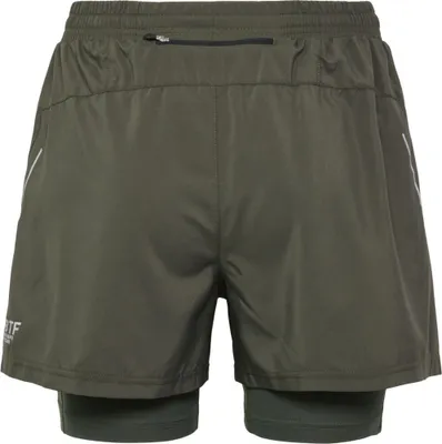 Produktbild von Newline nwlPACE 2- in-1 Shorts Damen khaki Gr M
