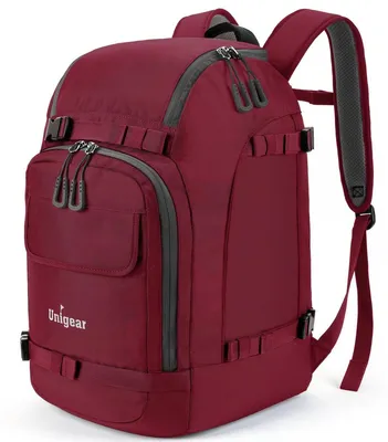 Immagine prodotto di Zaino portascarponi da sci con vano casco - 55 litri - Nylon 1680D - Per sci, snowboard e pattinaggio