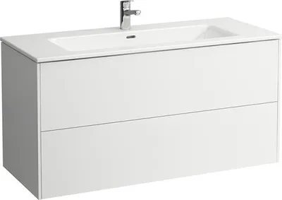 Produktbild von LAUFEN Laufen Waschtisch PRO S BASE m WTU 2 Schubl. 1200x500mm 1 HL-Ausf. we
