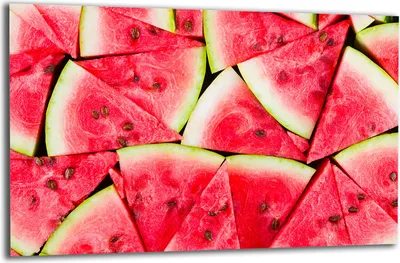 Produktbild von Herdabdeckplatte Glaskeramikkochfeld-Abdeckung Spritzschutz Glas 80x52 Wassermelone