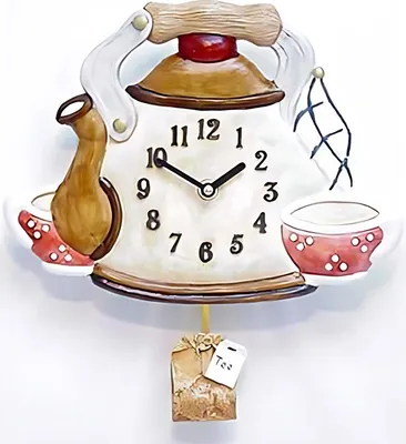 Obrázek produktu pro Kuchyňské kyvadlové hodiny Čajová konvice Terrastudio model 03 2903 p0
