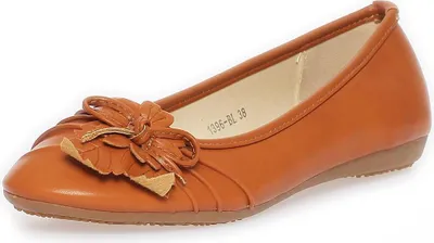 Produktbild von Ballerinas Damen Schuhe Sommerschuhe; Camel/37