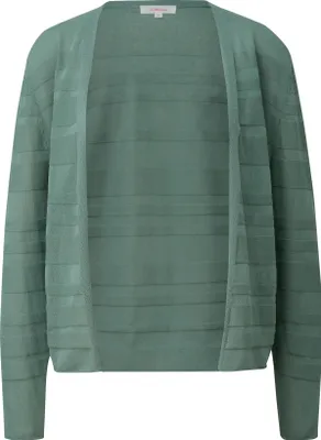 Produktbild von s.Oliver Bequeme Strickjacke Regular Fit mit modischer Musterstruktur und langen Ärmeln