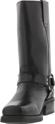 Produktbild von Gringos Herren Harley Western Harness Leder Stiefel DF578 (44 EU) (Schwarz)