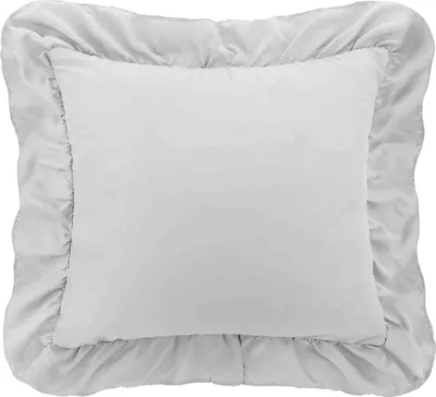 Produktbild von Dekorativer Kissenbezug Silber 70X80Cm Mit Rüschen Ruffy