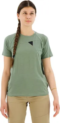Produktbild von KlÄttermusen Fafne Kurzarm-t-shirt Grün S Frau Grün S