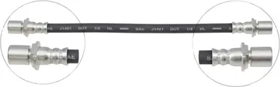 Immagine prodotto di Tubo freno 282 mm INN M10x1.0 INN M10x1.0 A.B.S. per TOYOTA LAND