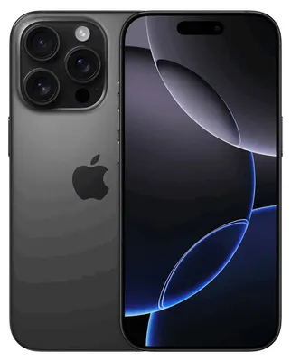 Produktbild von Apple iPhone 16 Pro (512GB) titan schwarz
