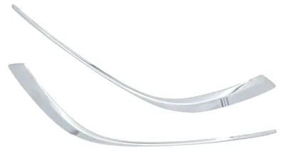 Image de Phares antibrouillard pour Opel Astra J (2012-2015), avec cadre chromé en acier inoxydable